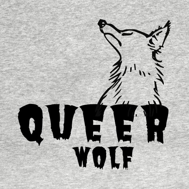 Queerwolf- Werewolf design by Colored Lines